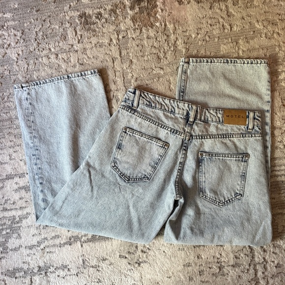Motel Rocks Light Wash Jeans - Picture 1 of 8